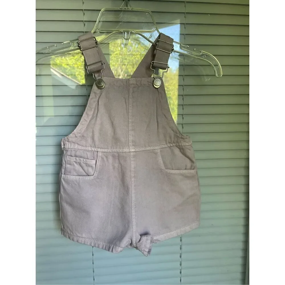 NWT Zara Girl’s Light Purple Denim Shorts Size 18/24 Monghs